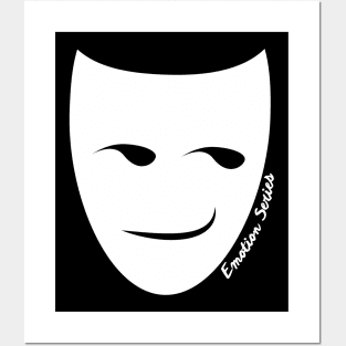 Proud Achievement Confident Emotion Character Mask Gift Posters and Art